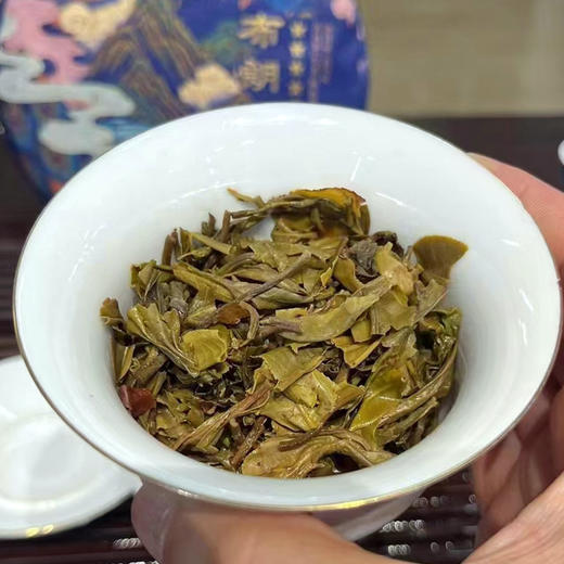 普洱生茶丨中茶 2021年 六星布朗山孔雀 357g 商品图4