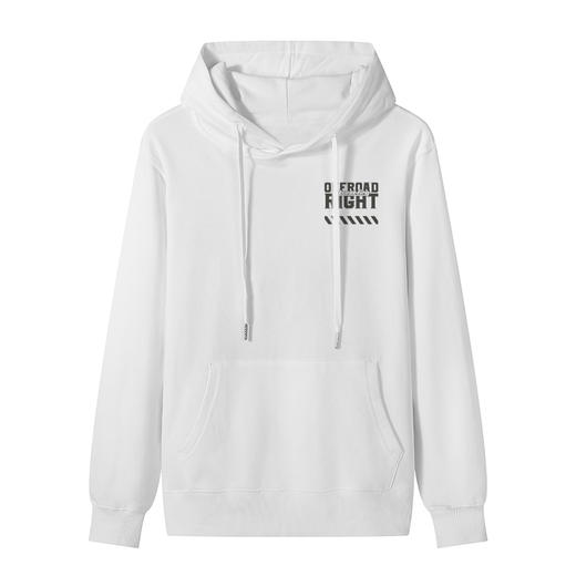 自由基地2022秋冬新款机车游戏图案男女通勤款毛圈戴帽套头卫衣衫 NMT-1891 商品图3