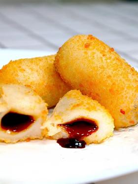 【严选】原态源爆浆糍粑300g*2袋+千味央厨南瓜饼（豆沙味）300g*2袋