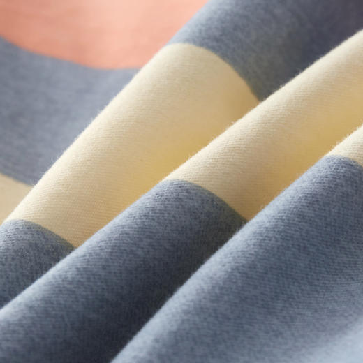 【60支纯棉加厚生态磨毛四件套】升级喷气面料 简约风秋冬三件套 全棉织造 温暖居家好物 在被窝沐浴阳光 商品图6