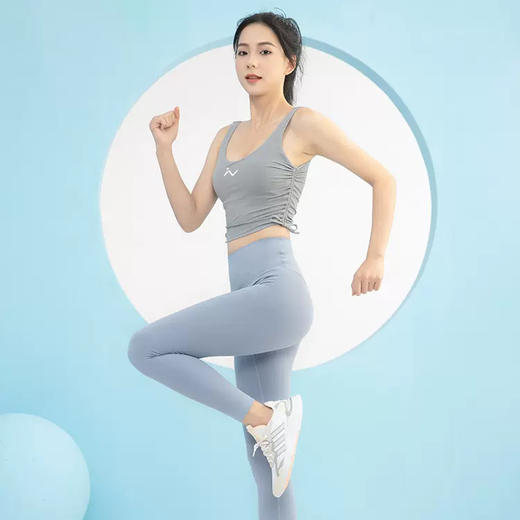 李欣普拉提超轻盈力挺抽绳瑜伽运动背心LX2906A 商品图1