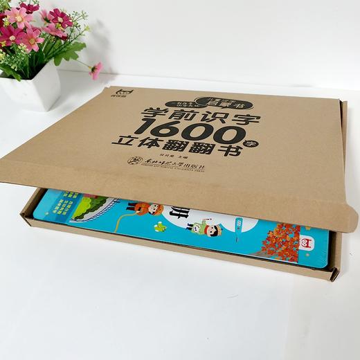 (仓发) 学前识字1600字立体翻翻书【赠象形识字卡片160字、指导手册、音视频】幼小衔接识字翻翻书儿童礼物/东北师范大学出版社/贝贝兔/9787568180290 商品图6