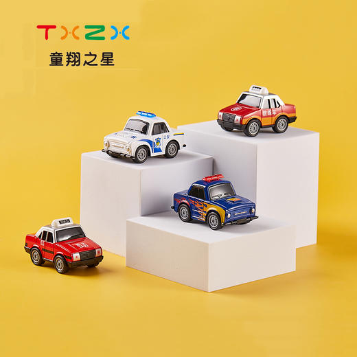 【荣民】TX1300 两只装 合金回力车 商品图5