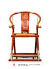 红桥红  家具严选  缅甸花梨（大果紫檀）【绳面 王款 麒麟纹交椅】 商品缩略图0