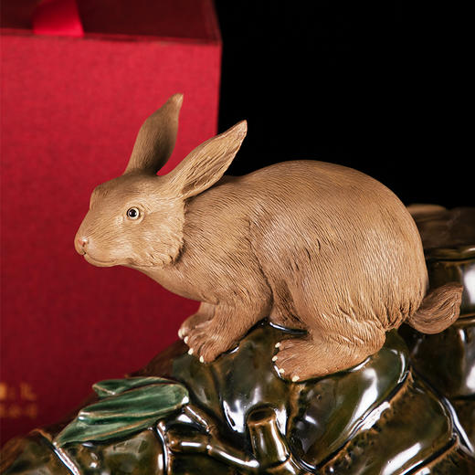 百年糊涂兔年生肖酒53度酱香型1L 商品图5