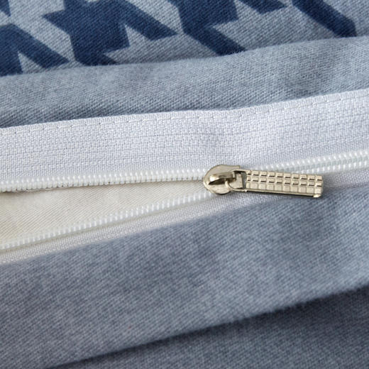 【60支纯棉加厚生态磨毛四件套】升级喷气面料 简约风秋冬三件套 全棉织造 温暖居家好物 在被窝沐浴阳光 商品图7