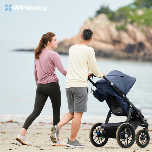 美国Uppababy RIDGE高景观全地型跑步婴儿车运动型三轮儿童露营车1-5岁 商品图2