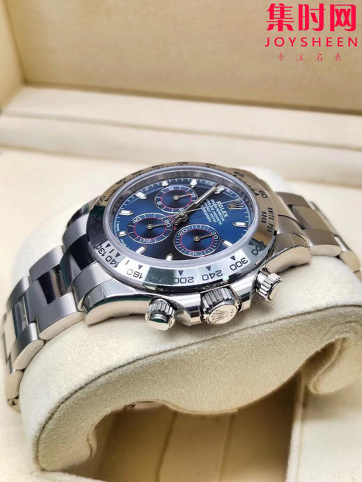 劳力士 宇宙计型迪通拿系列 蓝盘男士腕表
表盘尺寸：40mm×12.4mm实测！
机芯：搭载改Cal.4130全自动机械机芯 商品图1