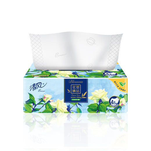 BR81SHC清风花萃系列4层80抽8包S抽纸 商品图2