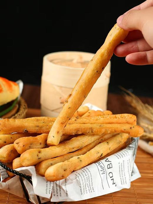 【严选】千味央厨茴香小油条240g*2袋+千味央厨传统大油条450g*2袋 商品图10