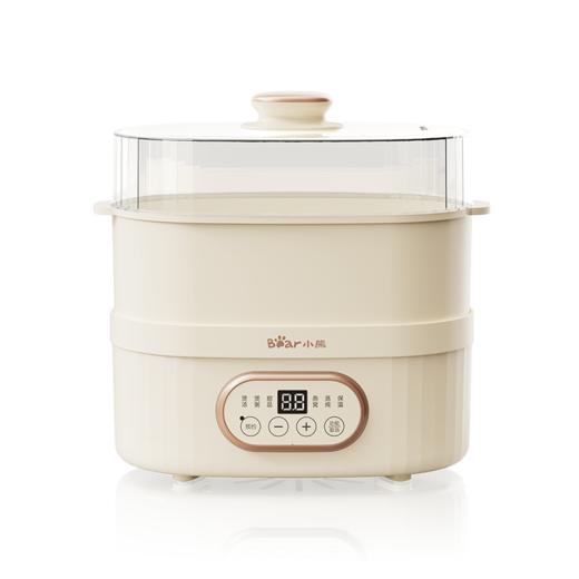 【小程序】小熊电炖锅陶瓷电炖盅隔水炖煲汤锅bb煲煲粥锅燕窝炖盅 DDZ-C10V1 米黄色 带蒸笼 商品图14