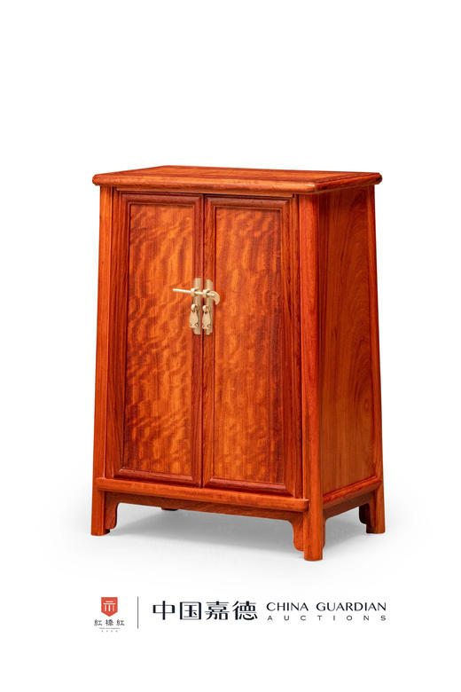 红桥红  家具严选  缅甸花梨（大果紫檀）【53 缅花全独板 小号 圆角柜】 商品图1