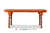 红桥红  家具严选  缅甸花梨（大果紫檀）【198 瓜棱腿刀牙 画案】 独板 商品缩略图0
