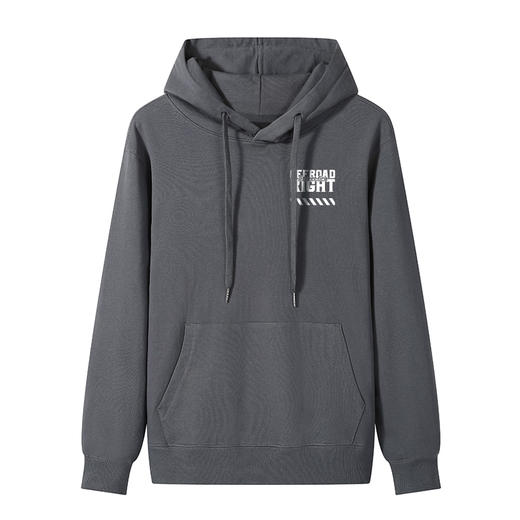 自由基地2022秋冬新款机车游戏图案男女通勤款毛圈戴帽套头卫衣衫 NMT-1891 商品图4