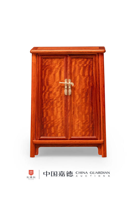 红桥红  家具严选  缅甸花梨（大果紫檀）【53 缅花全独板 小号 圆角柜】 商品图0