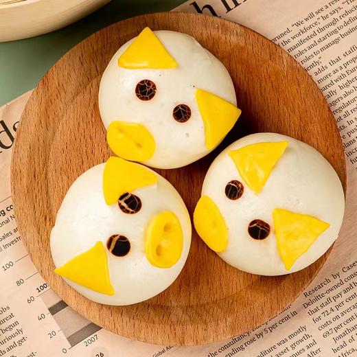 【严选】千味央厨卡通猪猪包360g*1袋+安井奶黄包360g*1袋+原态坊纯手工珍珠拇指包200g*1袋 商品图3