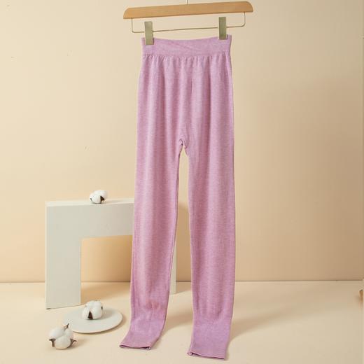 女士190g莫代尔高腰收腹中腰高弹提臀无缝美体秋裤打底裤5190/5164/5126/5127 商品图8