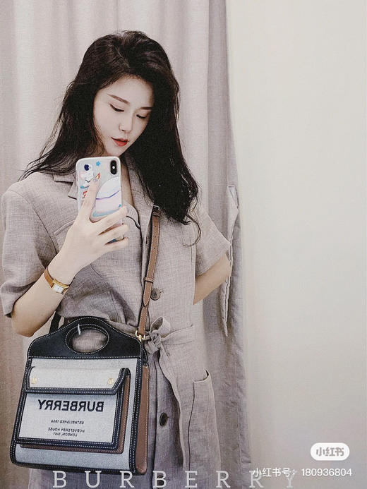 Bur.berry pocket bag英伦复古扑克包 商品图0