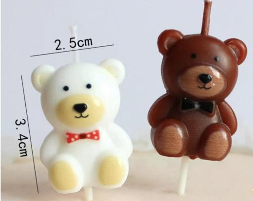 小熊蜡烛 商品图5