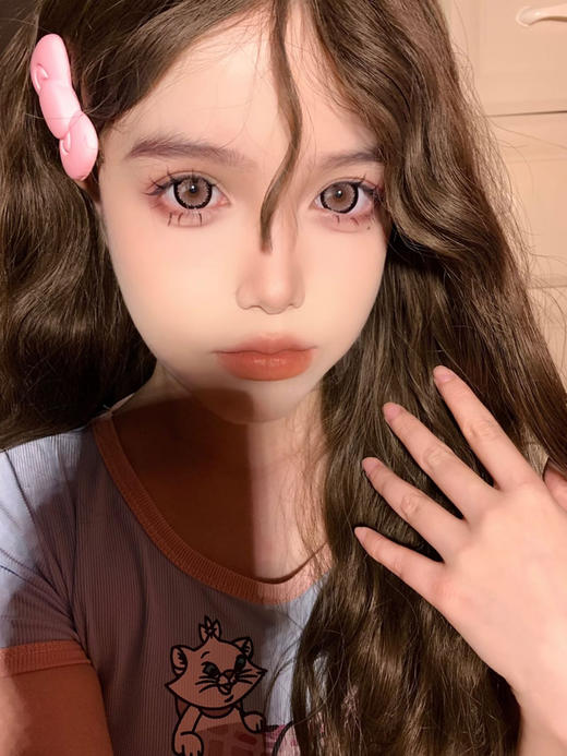 Agenscolor AG波斯菊粉 年抛直径14.5mm着色14.4mm 商品图5