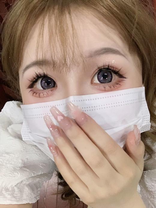 Agenscolor AG波斯菊紫 美瞳年抛直径14.5mm着色14.4mm 商品图3