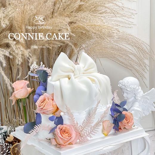 【1010】双层蝴蝶结鲜花款 商品图0