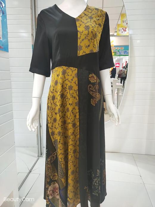 诺林兰蚕丝长裙86017（4） 商品图0