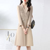 2022秋装气质风衣裙淑女减龄经典款显瘦长袖时尚连衣裙HR-ZRX6013 商品缩略图1