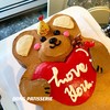 INS复古 呆呆大棕熊·奶油霜蛋糕 商品缩略图1