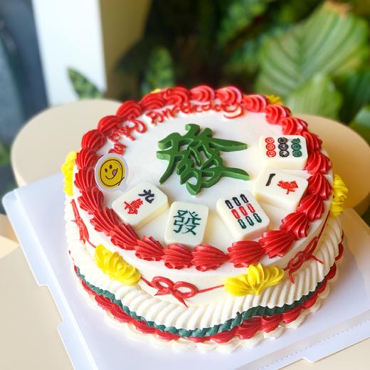 INS复古  国潮风-指定发·奶油霜蛋糕 商品图3