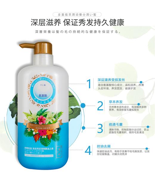 日本蜜梨品牌洗发水 氨基酸洗发水/精华乳/发膜系列 750ml/瓶 商品图4