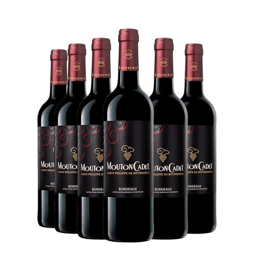 法国 波尔多木桐嘉棣红葡萄酒 750ml*1瓶/6瓶 商品图1