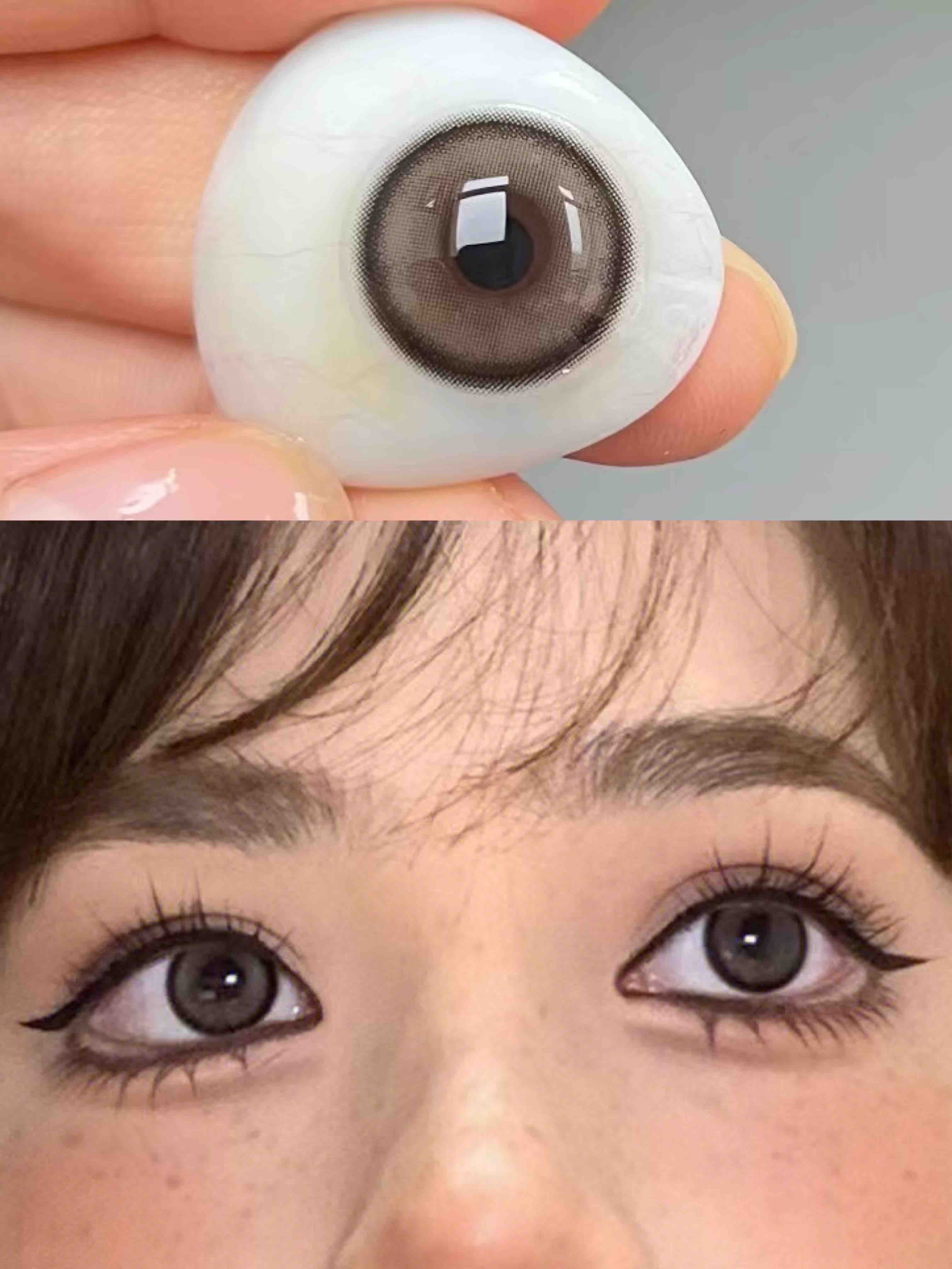 半年抛和日抛和月抛 编号828 焦糖小丸子Allecon  中直径14.2 着色13.4 （同品牌多副美瞳更划算 选款色板在详情页内）默认申通快递，停发地区自动升级顺丰快递 日抛是bariecat