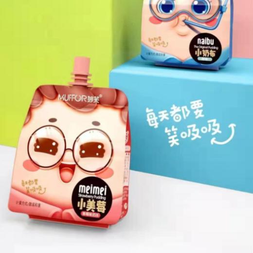 （散）妙芙小桃气、小奶布、小美莓吸吸果冻 商品图4