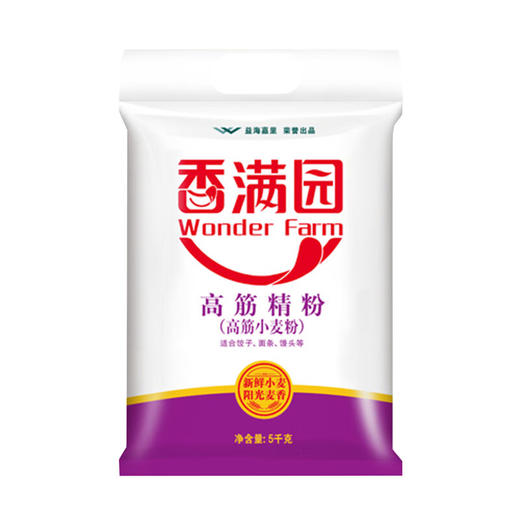 香满园高筋精粉小麦粉5kg 商品图0