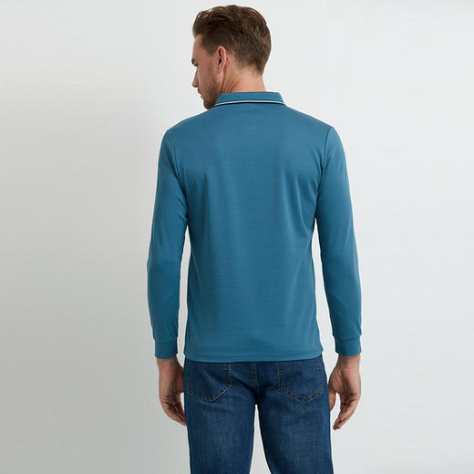 YvesFigarau伊夫·费嘉罗秋冬新款长袖T恤套头男士舒适休闲上衣940962 商品图4