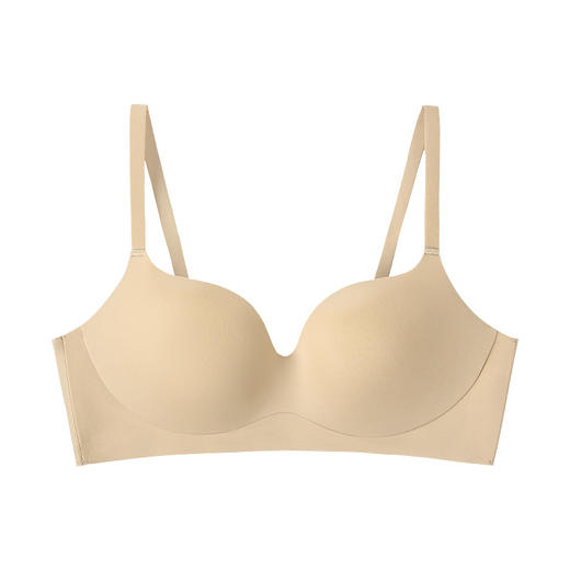 黛唯梵无痕内衣薄款光面上托小胸显大聚拢胸罩收副乳无痕内衣女 商品图4