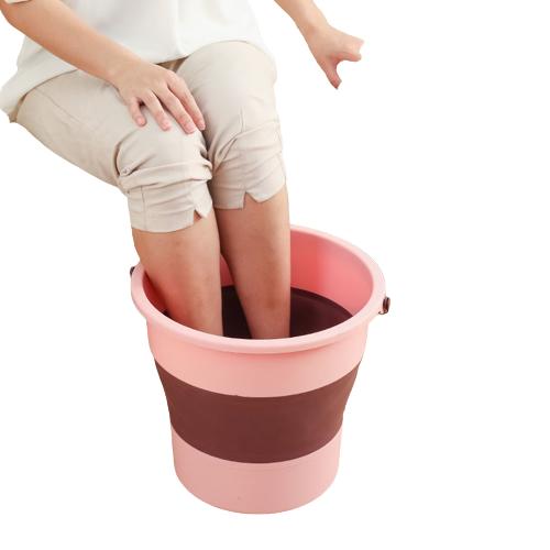 【积分+现金 兑换】可伸缩超便携足浴桶 商品图0