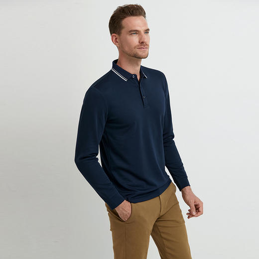 YvesFigarau伊夫·费嘉罗秋冬新款休闲长袖T恤940960 商品图2