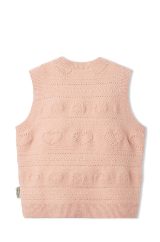 江南布衣童   绵羊毛纯色毛衫背心  YM9310150 商品图5