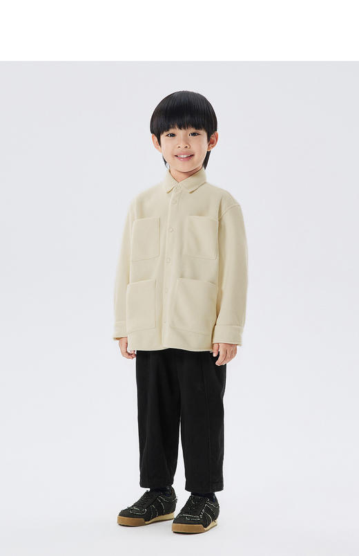 江南布衣童  22年秋款  宽松夹克  1M9610340 商品图6