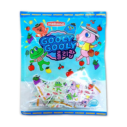 国际 goolygooly棒棒糖蓝袋500g 8809024450523C 商品图0