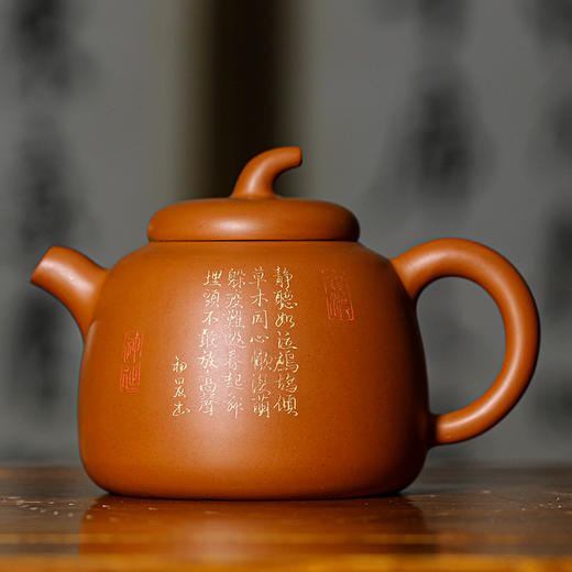 滇南陶韵云南建水紫陶中国四大名陶全手工制黄初晨复烧壶 商品图1