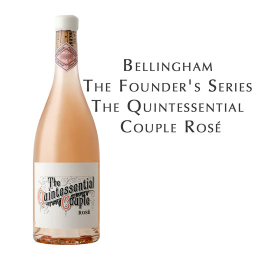 贝灵瀚酒庄创始人系列神仙眷侣桃红葡萄酒  Bellingham The Founder's Series The Quintessential Couple Rosé 商品图0