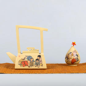 滇南陶韵云南建水紫陶中国四大名陶全手工制作王天龙提梁壶小花器