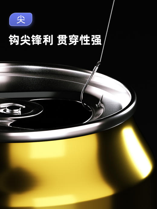 佳钓尼新关东鱼钩正品绑好子线双钩成品套装全套钓鲫鱼专用金袖钩 商品图2