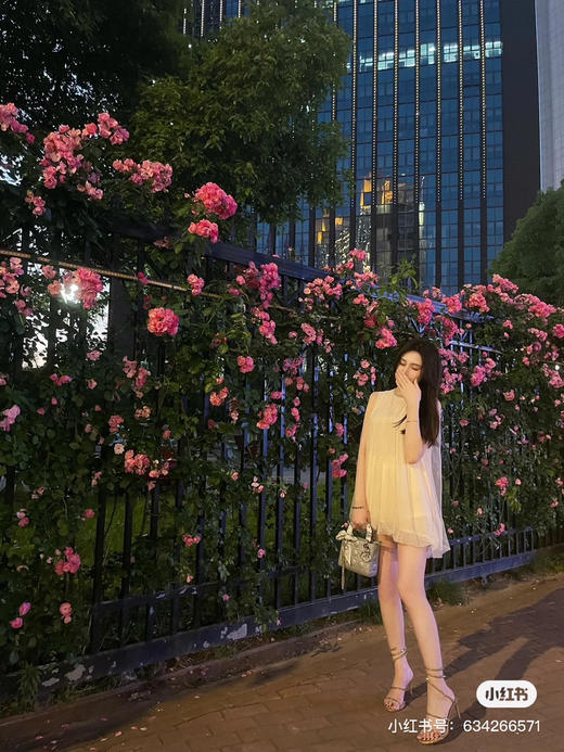 三格戴妃羊皮-珠光灰 商品图6