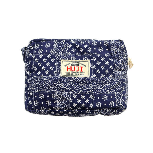 HUJI祤集Motley收纳包插画拼布 商品图1