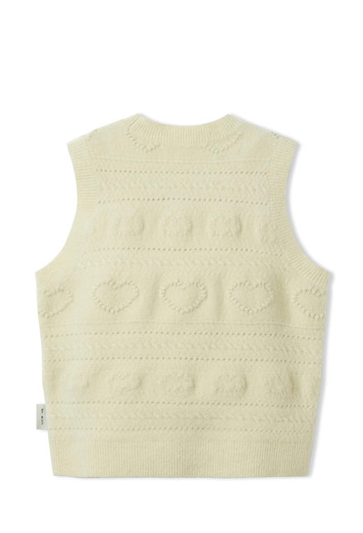 江南布衣童   绵羊毛纯色毛衫背心  YM9310150 商品图3