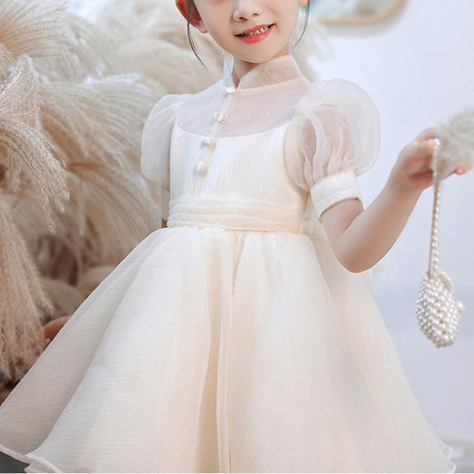 裁缝学苑TQ54 新款女童公主裙纸样儿童连衣裙礼服童装裙子样板图 商品图1